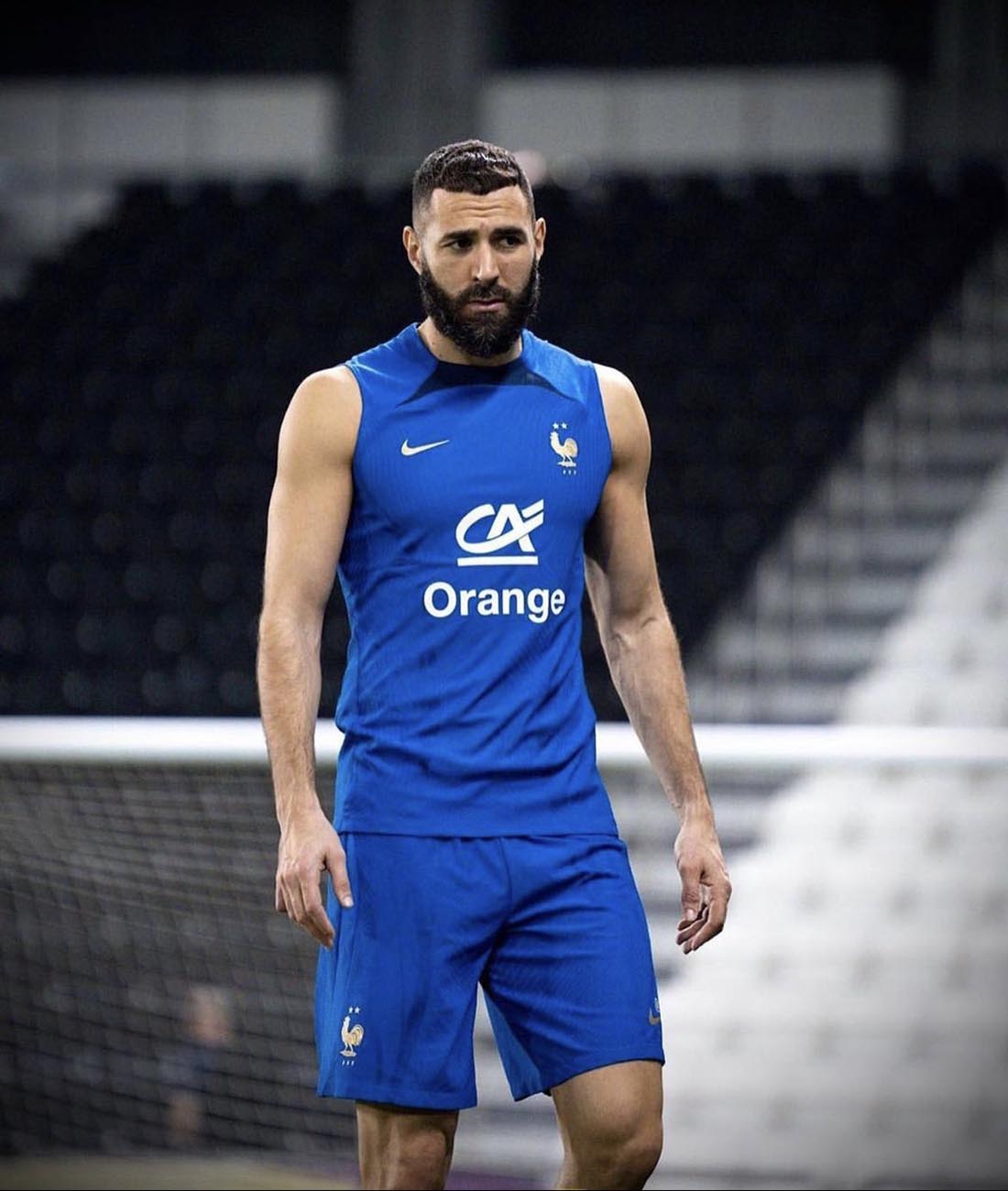 PHOTO: France football star Karim Benzema's dream of playing FIFA World Cup remains unfulfilled