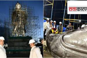 The mammoth statue is being interpreted as an attempt by the BJP to woo the Vokkaligas