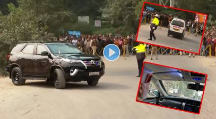 pm narendra modi convoy ambulance