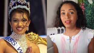 who is Leilani Mcconney, priyanka chopra miss world 2000, priyanka chopra leilani mcconney, priyanka chopra daughter name, priyanka chopra daughter, leilani mcconney video, Former Miss Barbados claims Miss World 2000 rigged, प्रियांका चोप्रा लीलानी मॅककॉने, प्रियांका चोप्रा मिस वर्ल्ड 2000, प्रियांका चोप्रा, मिस बारबाडोस