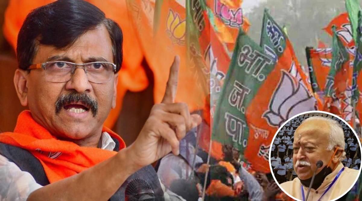 sanjay raut slams bjp rss savarkar controversy