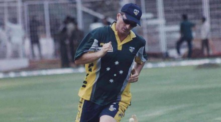 Disappointed with the busy schedule, Steve Waugh