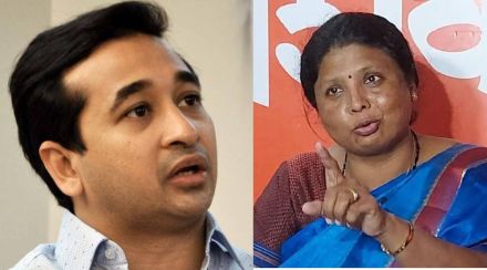 sushma andhare on nitesh rane