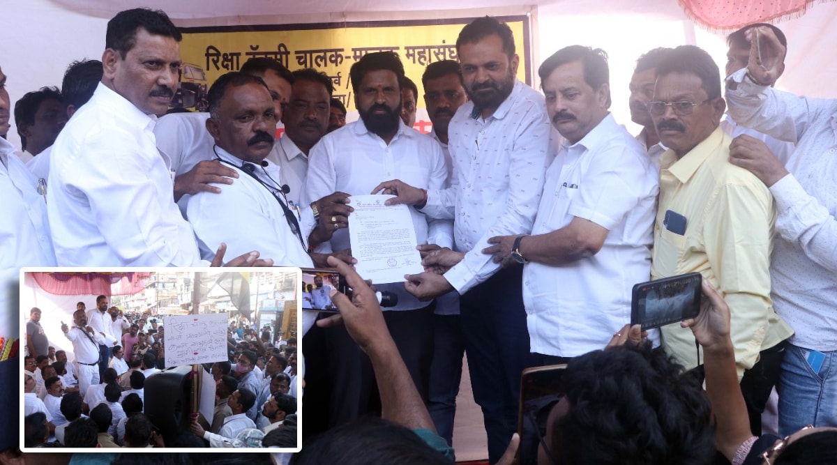 रिक्षाचालकांचा संप अखेर मिटला रिक्षा चालकांना थांब्याशेजारीच पर्यायी जागा