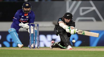 Tom Latham holds the record for the highest score for New Zealand in ODIs against India