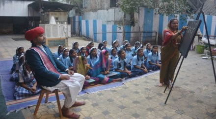 A unique initiative to mark the 175th anniversary of the historic event of starting a girls' school in Bhide Wada
