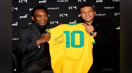 Great Pele congratulated Mbappé