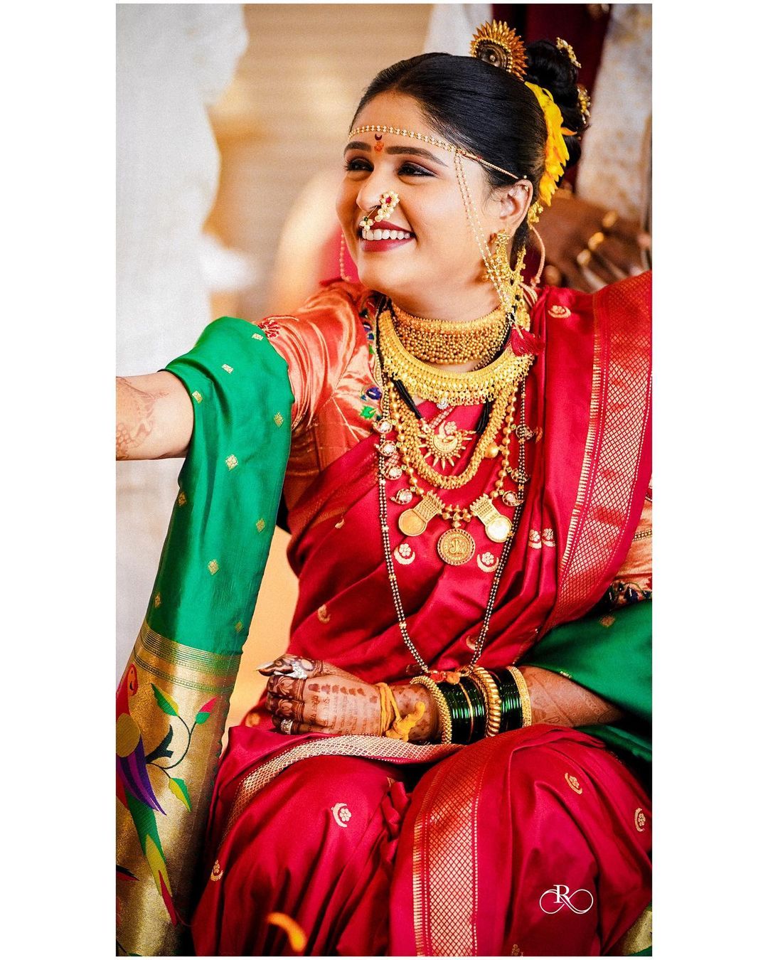 Akshaya Deodhar-Hardeek Joshi wedding mangalsutra
