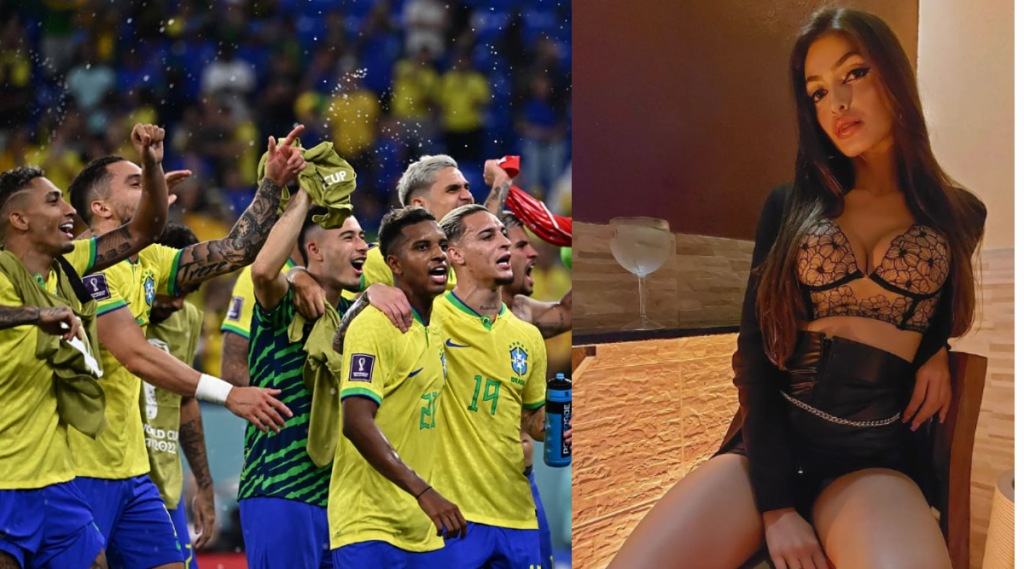 FIFA World Cup 2022 Top Model Will Share Half Naked Topless Photo Every Time Brazil Scores Goal Watch Photo
