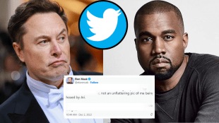 Kim Kardashian ex Husband Kanye West Suspension From Twitter Elon Musk Revels Shocking Reasons Swastika Controversy