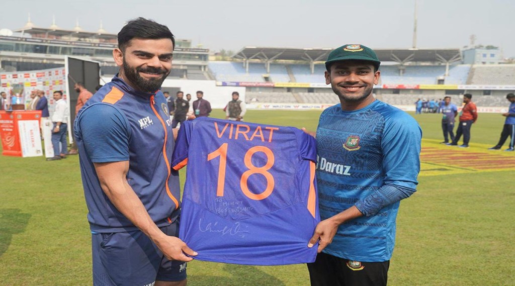Virat Kohli's bravery A special gift given to Team India's rival player