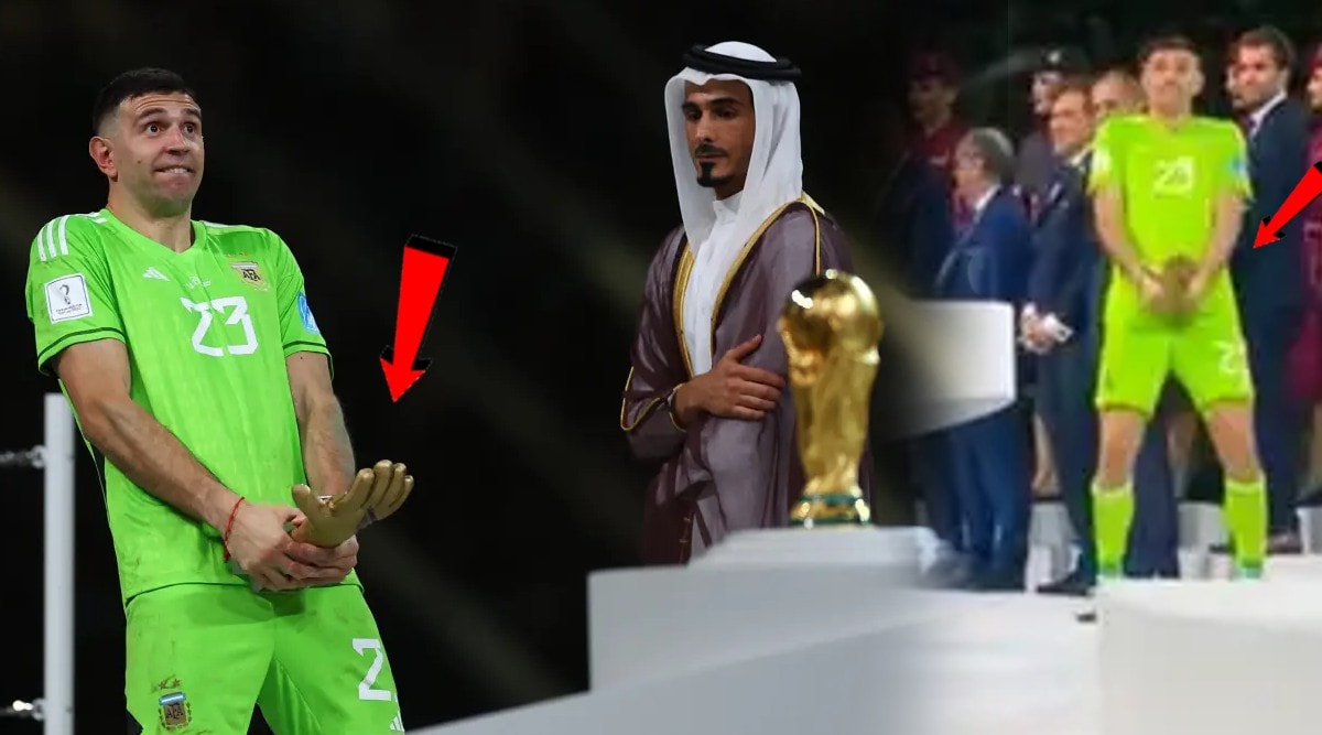 Goalkeeper Emiliano Martinez Obscene Gesture