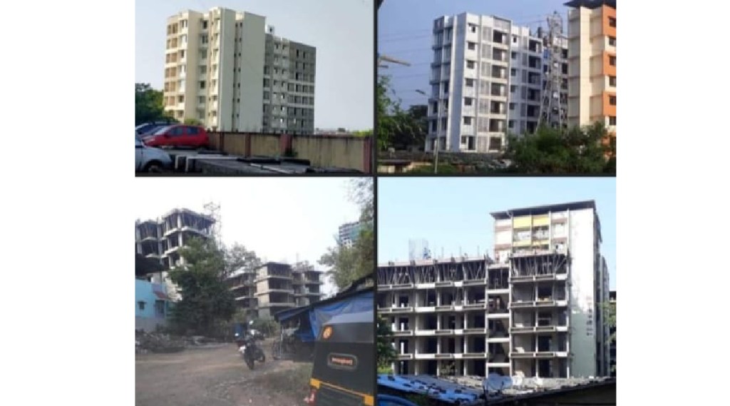 Illegal constructions in Dombivli