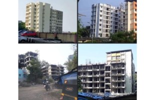 Illegal constructions in Dombivli