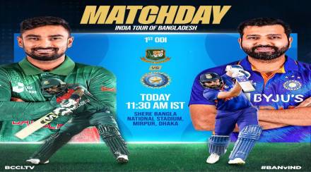 Bangladesh won the toss of the first match between India and Bangladesh and decided to bowl first