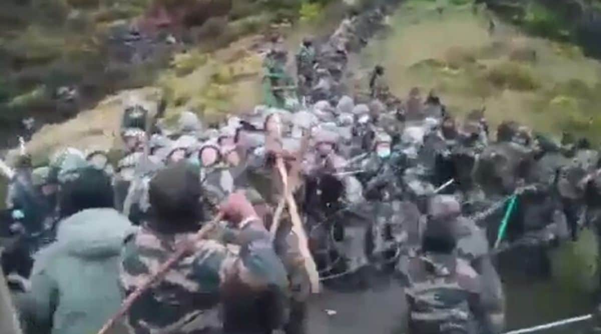 Indian Chinese Soldier