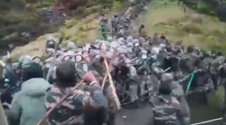 Indian Chinese Soldier