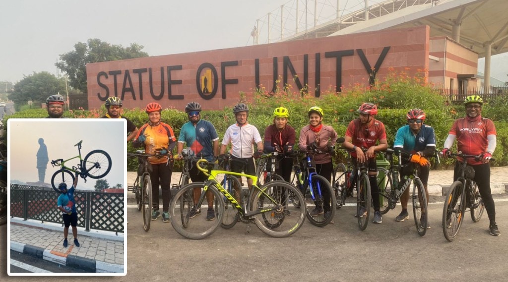 सुदृढ आरोग्याचा संदेश देत सायकल स्वारांची कल्याण-गुजरात मोहीम,तीन दिवसात ४२० किमी अंतर पार