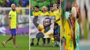 Brazil defeat leaves him in tears as Pele offers comforting message