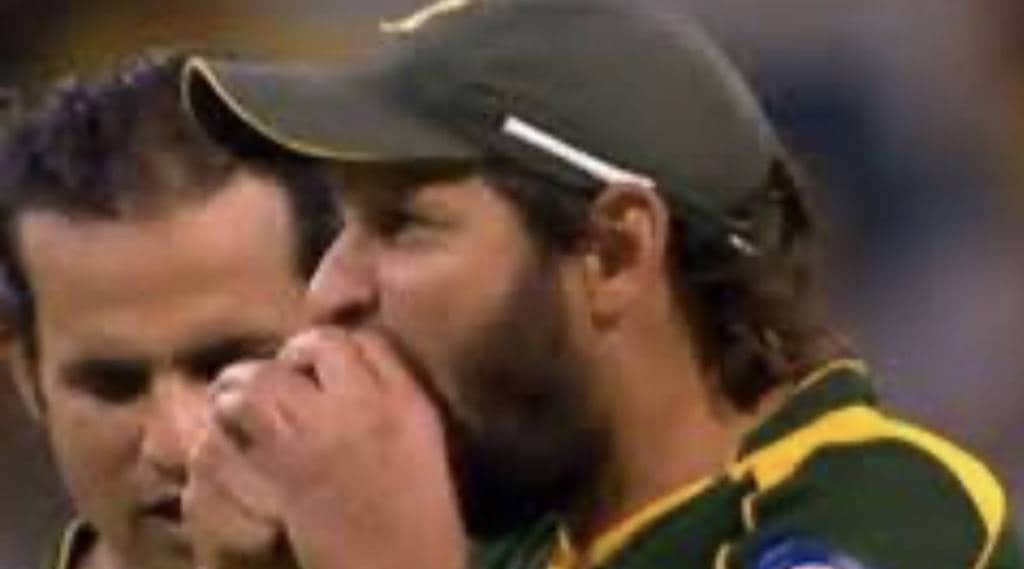 Danish Kaneria shared an old photo of Shahid Afridi's ball tampering and made fun of him