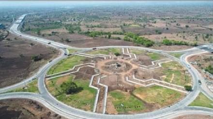 starting point of the nagpur mumbai expressway samriddhi highway is as beautiful and attractive as the highway itself nagpur news