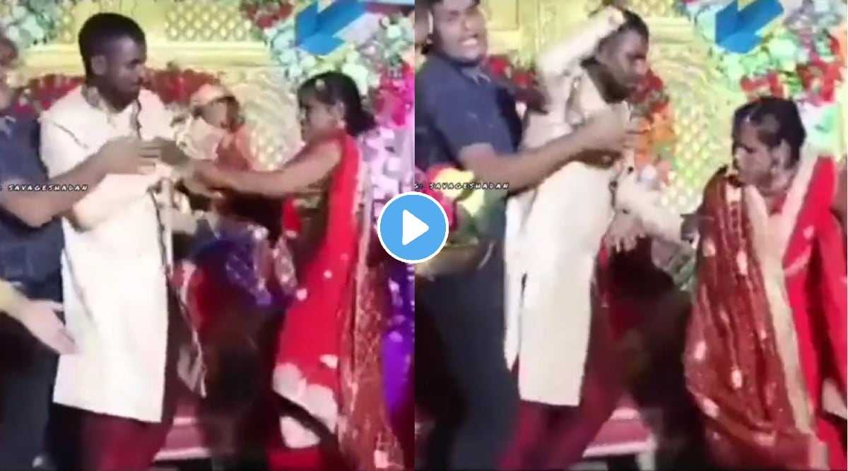 bride groom fight video
