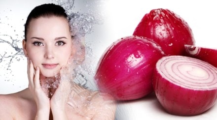 onion juice for face