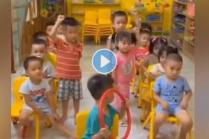 Viral Video Shared by IAS Officer Awanish Sharan shows kids being taught courtesy lessons in japan school