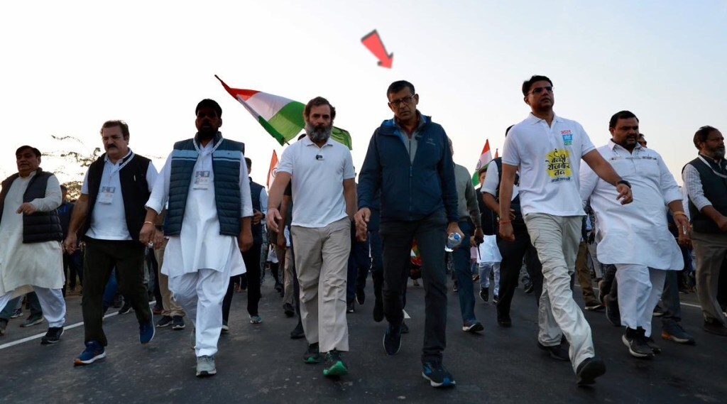 Raghuram Rajan in Bharat Jodo Yatra