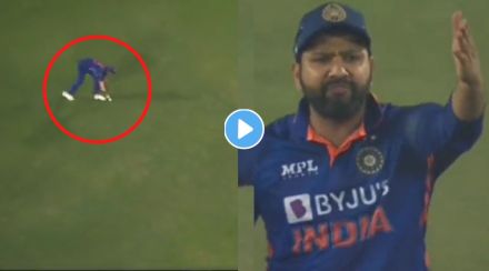 Rohit Sharma furious viral video