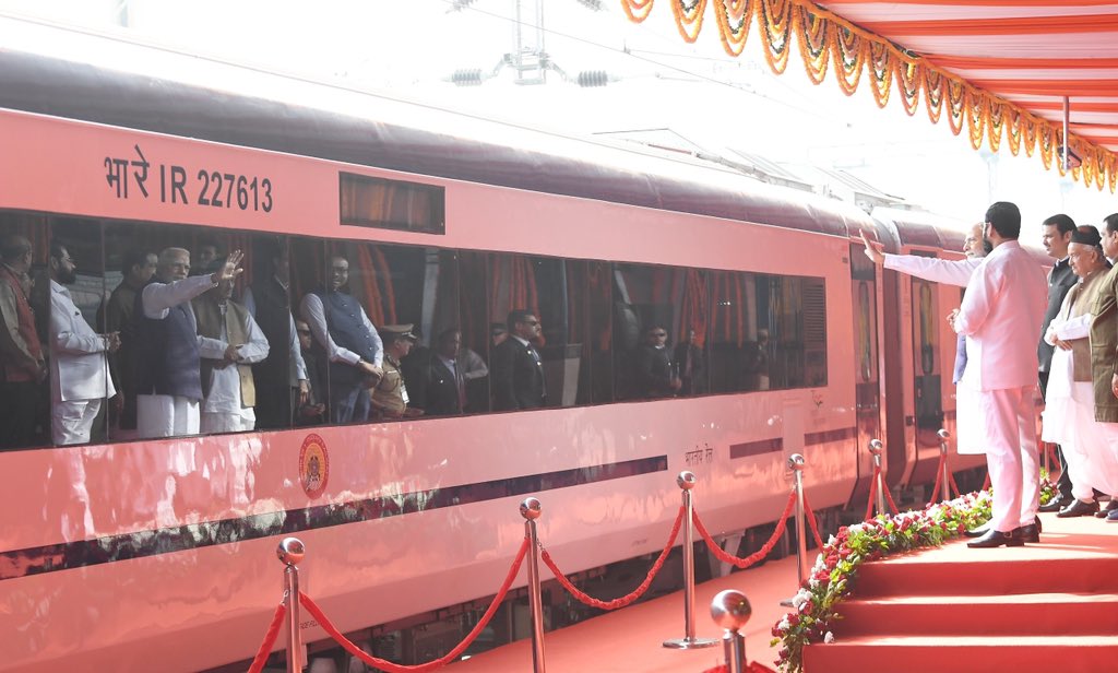 Photos pm modi inaugurates nagpur Shirdi Samruddhi mahamarg