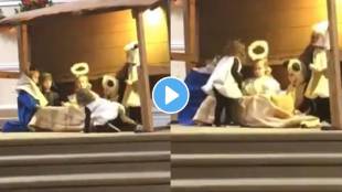 Video Kids performing Christmas play goes viral Little girls cute interruption wins internet