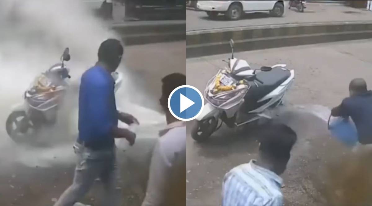 Viral Bike Fire