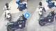 Viral Video Girl hits parked bike while parking her scooty watch what happens next