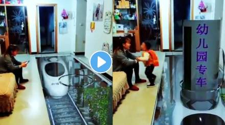 Viral video showing Future metro dropping boy directly inside home devides internet