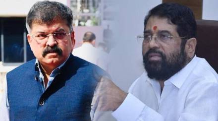 Jitendra Awhad allegation eknath shinde