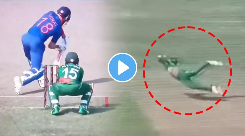Liton Das stopped the 'run machine' with a surprising catch