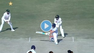 Joe Root batted with the left hand whose video is going viral