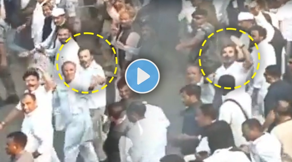 VIDEO : ‘भारत जोडो’ यात्रेत ‘मोदी-मोदी’च्या घोषणा; राहुल गांधींचं एकदम हटके प्रत्युत्तर