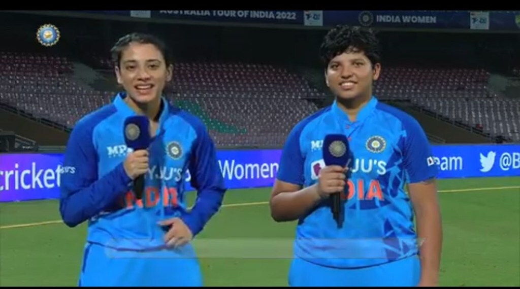 Muzse inspire hoke so long chalke Smriti Mandhana pulled Richa Ghosh's leg