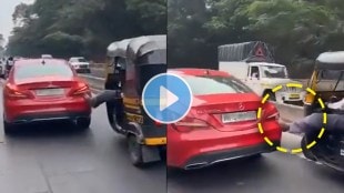 pune mercedes auto rickshaw video