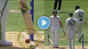 That's what you call luck Despite being cut and bowled Dean Elgar was not out, watch the video