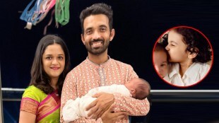 ajinkya rahane shared baby boy photo