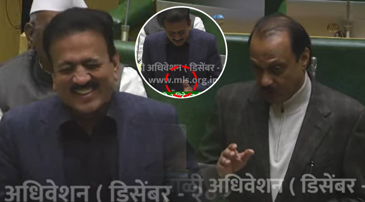ajit pawar girish mahajan