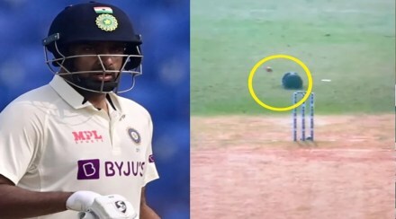 India get seven runs off a single ball