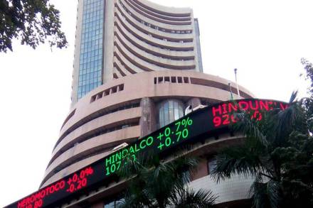 sensex today