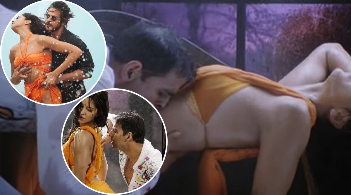 Pathan Movie Besharam Rang Controversy Netizens Question Akshay Kumar Katrina Hot Dance in Orange Bikini