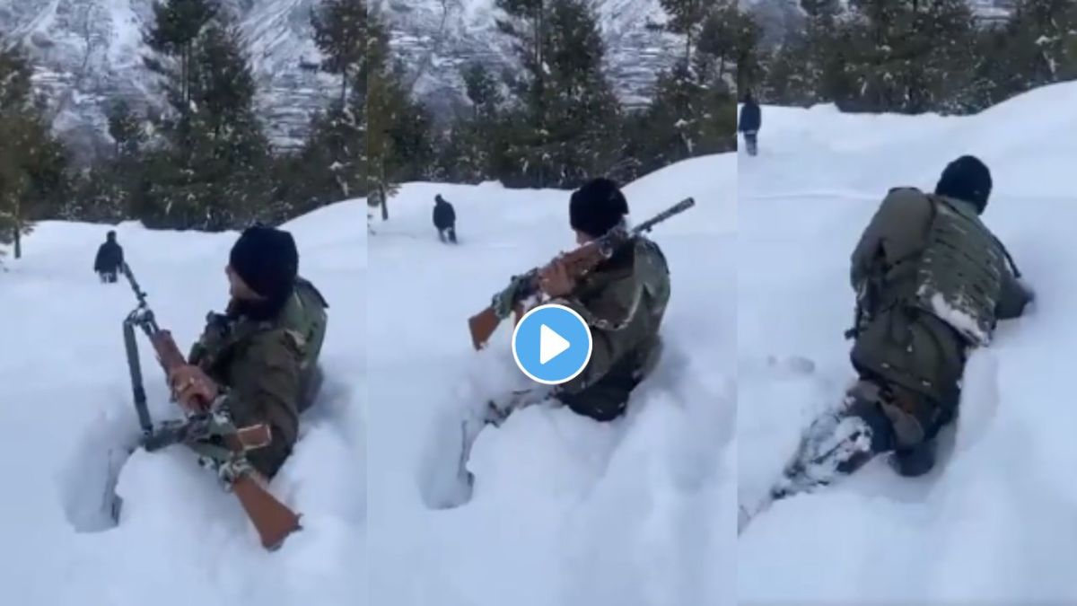 Indian soldier viral on social media