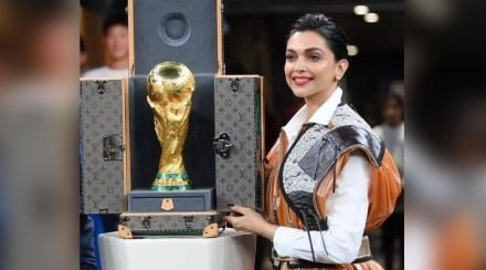 why deepika unveiled fifa world cup trophy, pathaan movie controversy, fifa world cup trophy deepika padukone, fifa world cup 2022 lionel messi, fifa world cup 2022 final argentina, deepika padukone creates history at FIFA, deepika padukone besharam rang song, argentina national football team