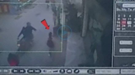 delhi acid attack cctv footage